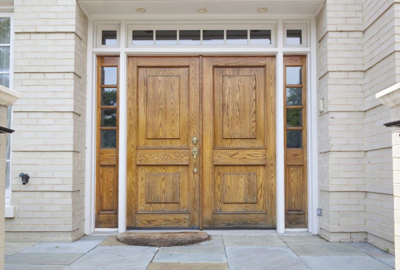 Refurbished Oak Door in Entrance Hall
